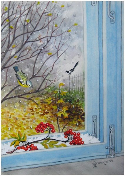 Весна за окном