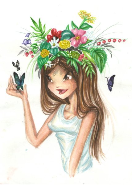 Весна иллюстрация