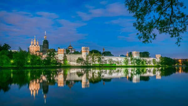 Новодевичий монастырь на рабочий стол