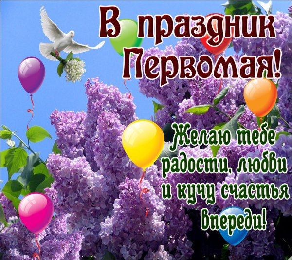 Открытки с 1 мая