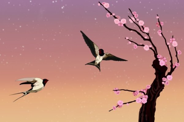 Весна ласточки