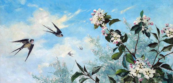 Чарльз Войси ласточки