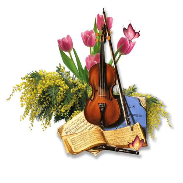 Девушка музыкальная Весна