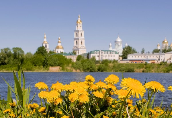 Дивеево панорама монастыря