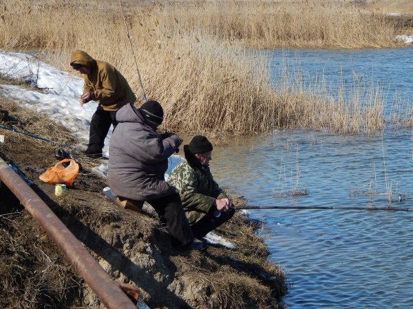 Рыбалка Весна
