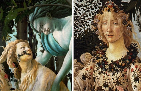 Богиня Флора Боттичелли