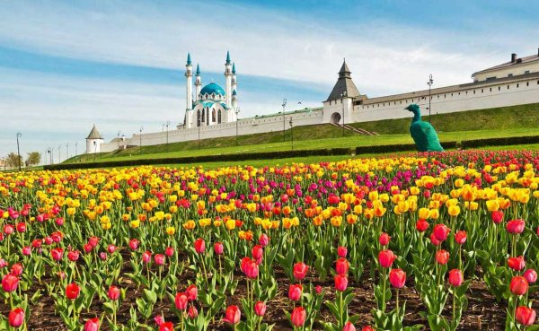 Казань Кремль Весна