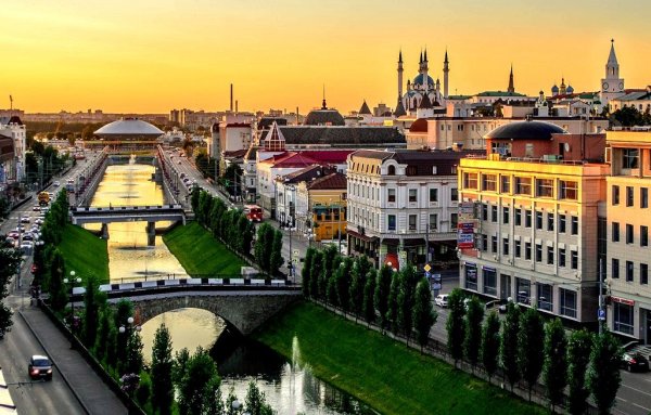 Казань Кремль весной