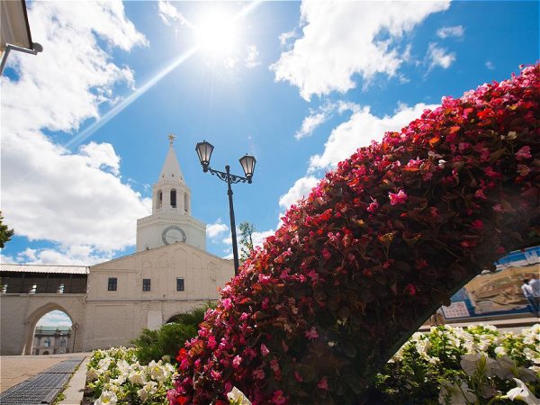 Ночной Кремль Казань