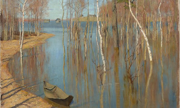 Исаак Ильич Левитан Весна. Большая вода
