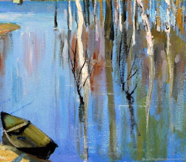 Исаак Ливитан «Весна – большая вода»