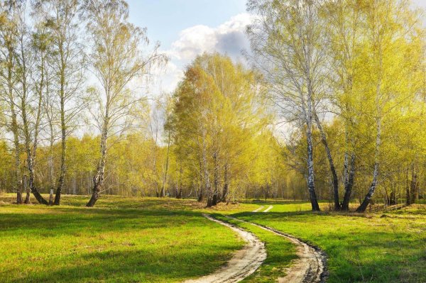 Весна в России