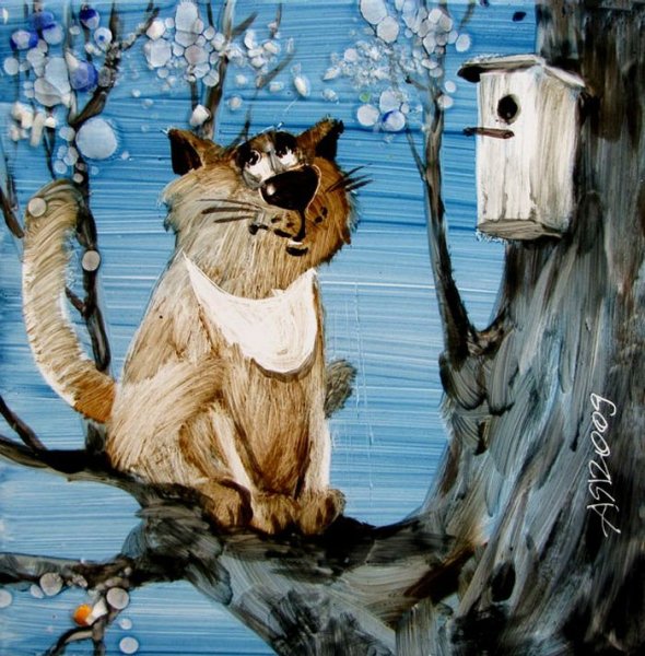 Голубые коты Ирины Зенюк