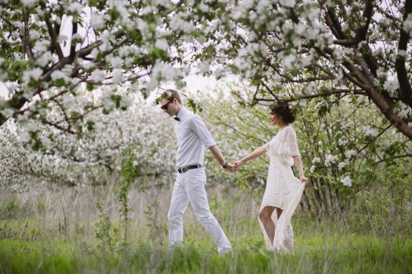 Весеннее цветение любовь