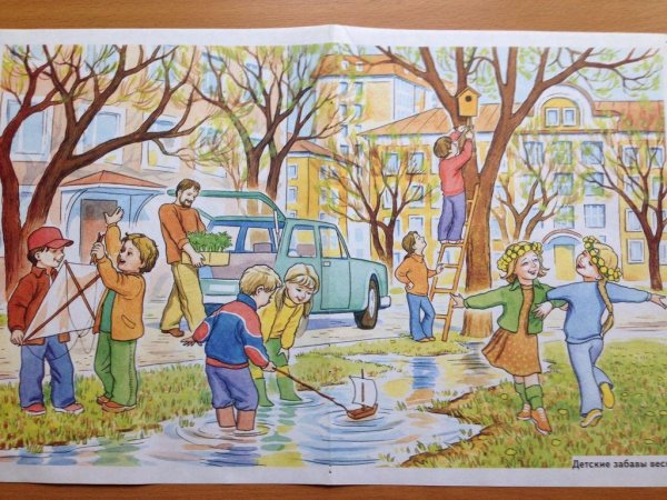 Сюжетные картинки школа