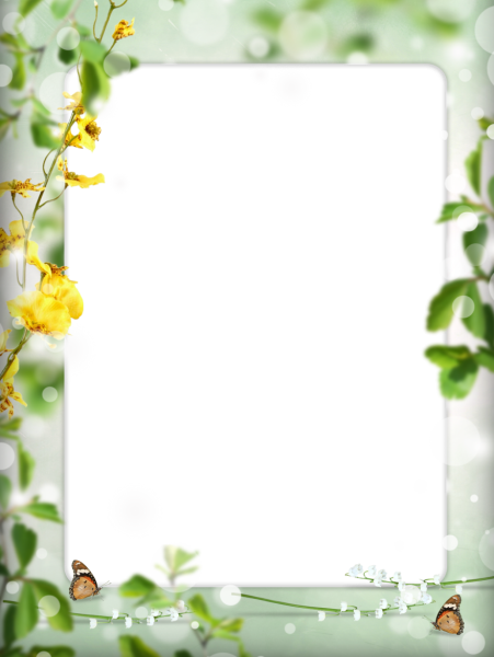 Рамка летняя вертикальная