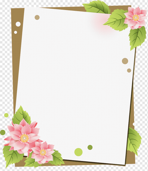 Весенняя рамка