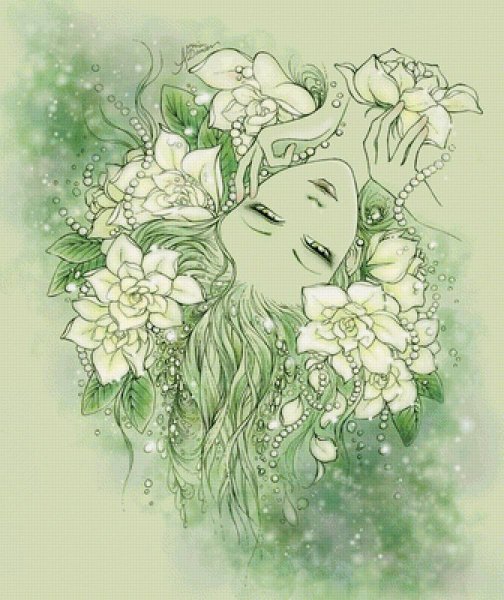 Девушка рисунок