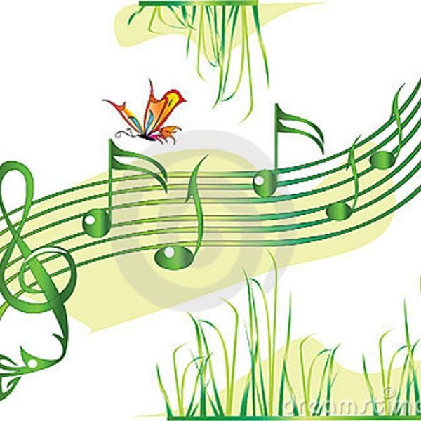 Иллюстрация звучащая природа