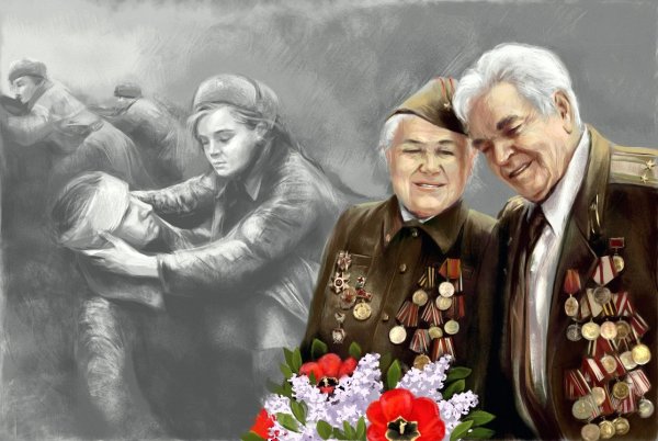 Цветущая Весна Победы