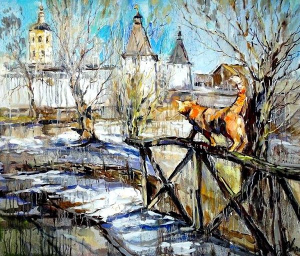 Весна в городе Анна Чарина