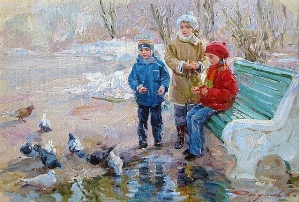 Винтажная открытка