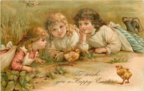 Советские дети весной