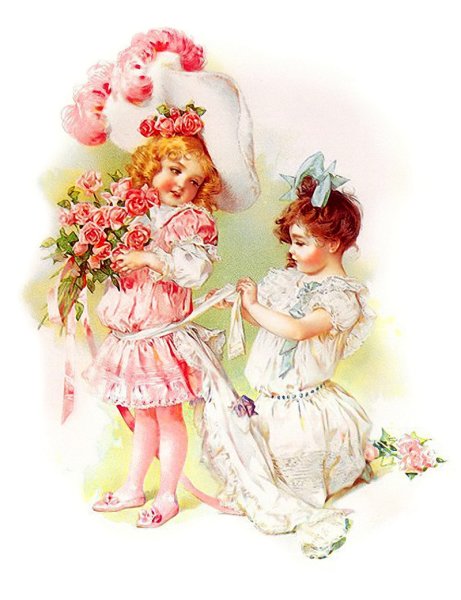 Старинные открытки с добрым днем