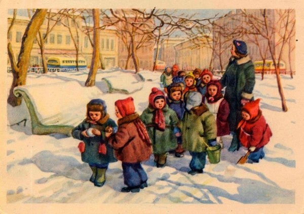 Советские иллюстрации