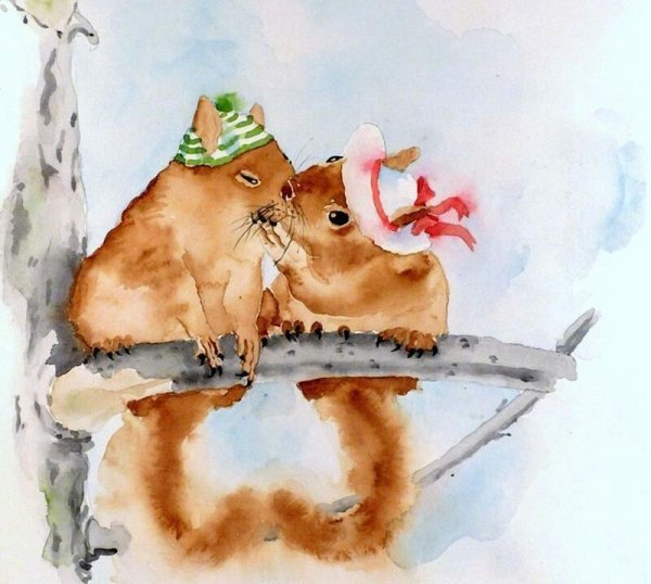 Любовь животных друг к другу