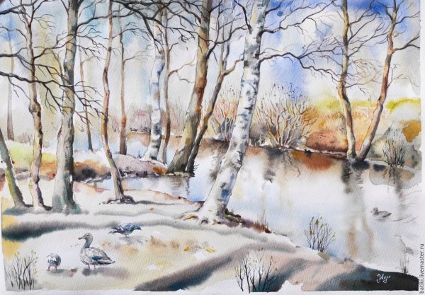 «Ранняя Весна» художника п. петровичева