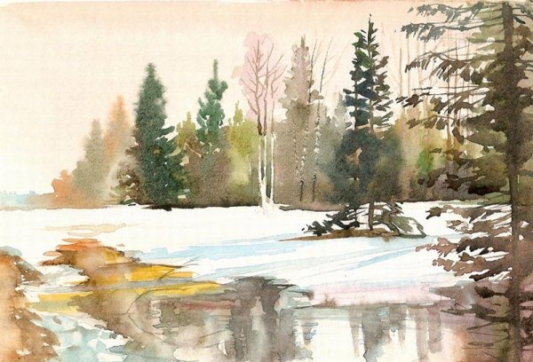 Щербаков Борис Валентинович. Журчат ручьи весенние