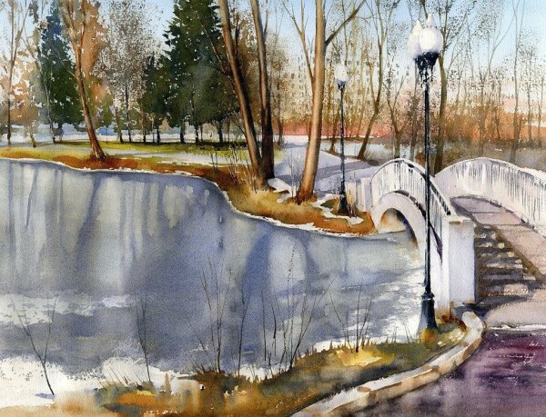 Вячеслав Чернаков акварель