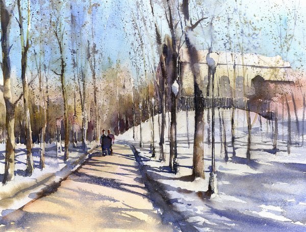 Художник Семен Равский