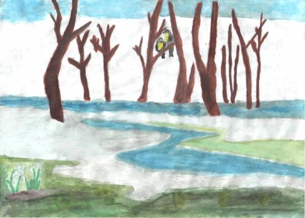 Весна в Челябинском лесу