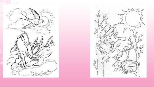 Рисунок на тему Весна карандашом