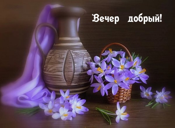 Доброго весеннего вечера природа