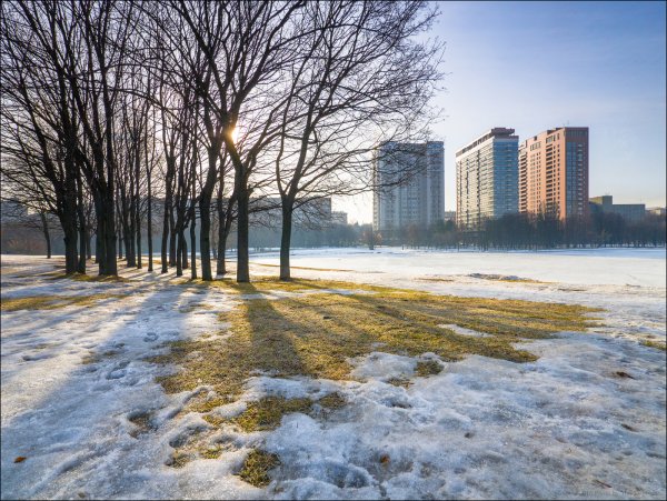 Ранняя Весна в Москве