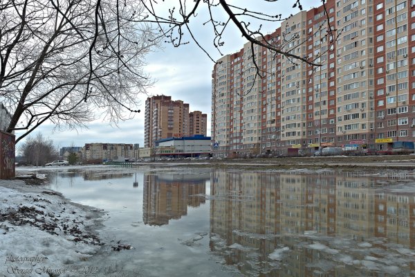 Март в городе