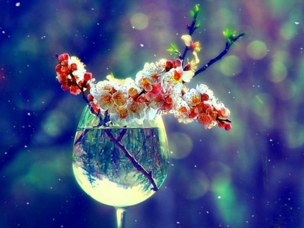 Весенняя аватарка для женщины