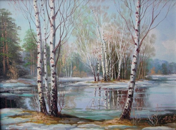 Весна рисунок