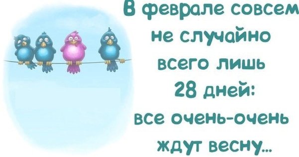 Цитаты про февраль смешные