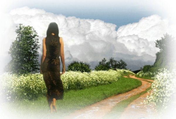 Воздушная женщина