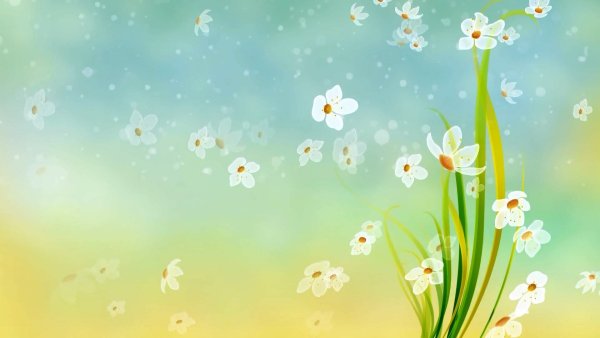 Весенний клипарт на прозрачном фоне