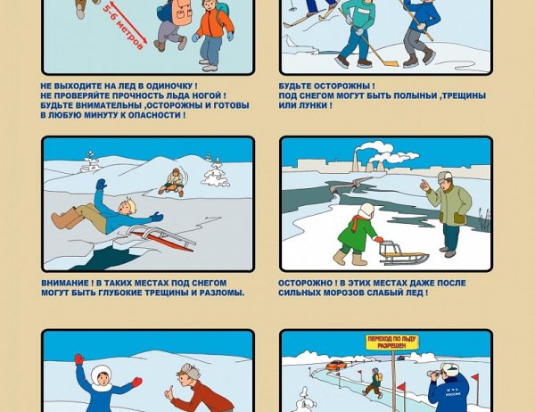 Опасный лед