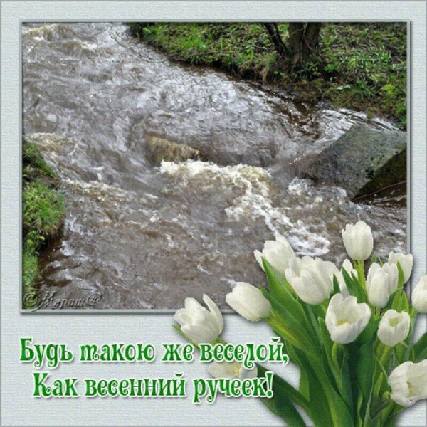 Доброе утро Весна на пороге