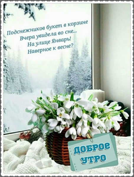 Весеннего настроения подснежники