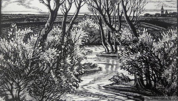 Пейзаж в графике