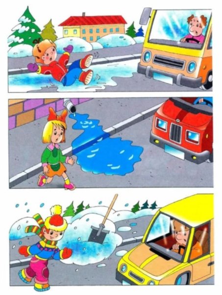 Поведение на дороге зимой