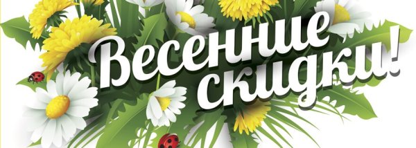 Весенняя скидка 10